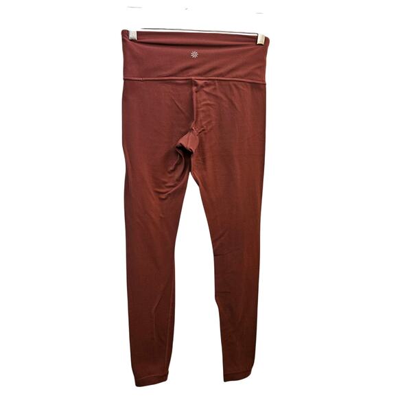 Athleta Ranier Tights Leggings Size XS Mauve Active Wear Running Work Out - Picture 3 of 8